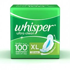 Whisper ultra clean l wings 15 pads