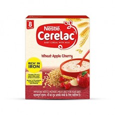 Cerelac 8+wheat apple cherry