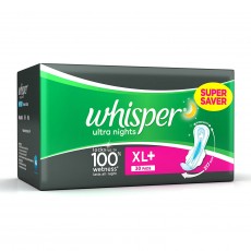 Whisper ultra night xxxl wings 30 pads