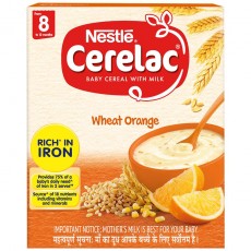 Cerelac 8+ wheat orange