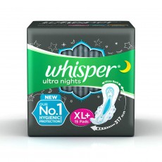 Whisper ultra nights xl wings 15 pads