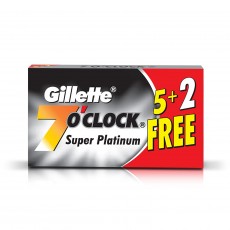 Gillet blade 7 o'clock super platinum