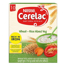 Cerelac 10+wheat rice mix veg